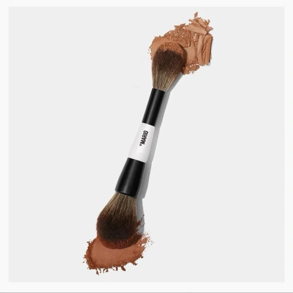 MAKEUP by MARIO F2 F2 DUAL-ENDED POWDER BRUSH   ~NEW~